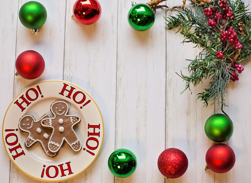 Winter Gingerbread Cookies